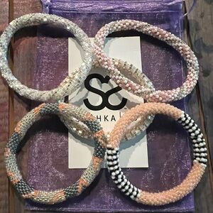 Sashka Co Beaded Bracelets Set of 5 B46